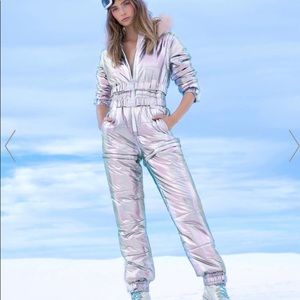 Dollskill Holographic Snowsuit